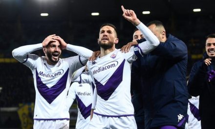 Pazi, projektil! Fiorentinin Cristiano Biraghi zabio je iz slobodnog udarca s gotovo 58 metara