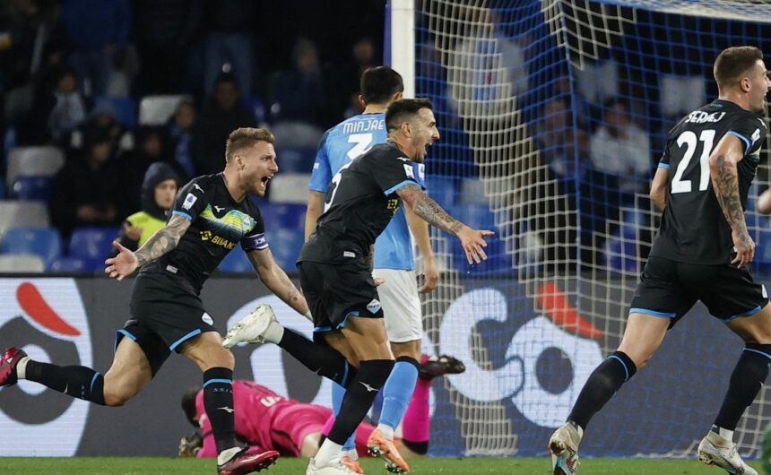 Svoj: Sarrijev Lazio nanio je Napoliju prvi ovosezonski domaći prvenstveni poraz