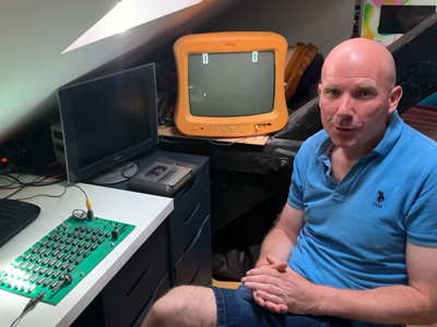 Domaći inženjer izradio retro Pong kao nekada, samo na temelju hardvera