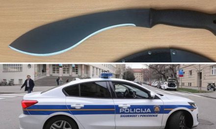 Ovo je mačeta kojom je mladić (18) primio učenika u gimnaziji u Zagrebu: Prijetio i profesorici