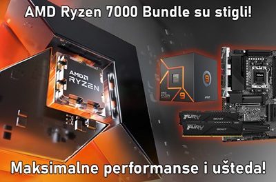 AMD Ryzen 7000 bundle od sada dostupan u Hrvatskoj