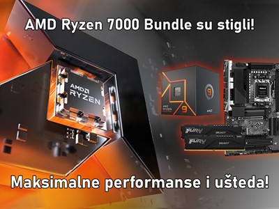 AMD Ryzen 7000 bundle od sada dostupan u Hrvatskoj
