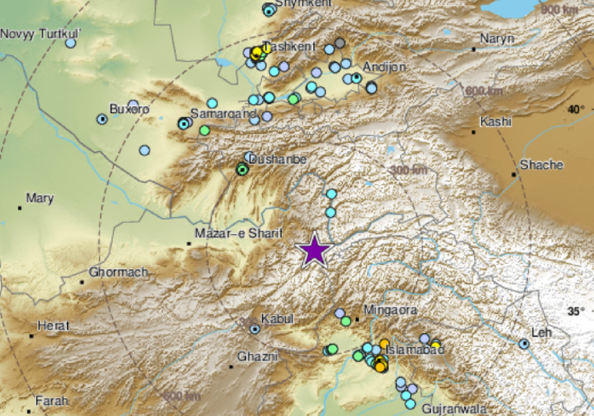 PANIKA U SREDNJOJ AZIJI!  Snažan potres pogodio Afganistan: Osjetio se čak u Indiji