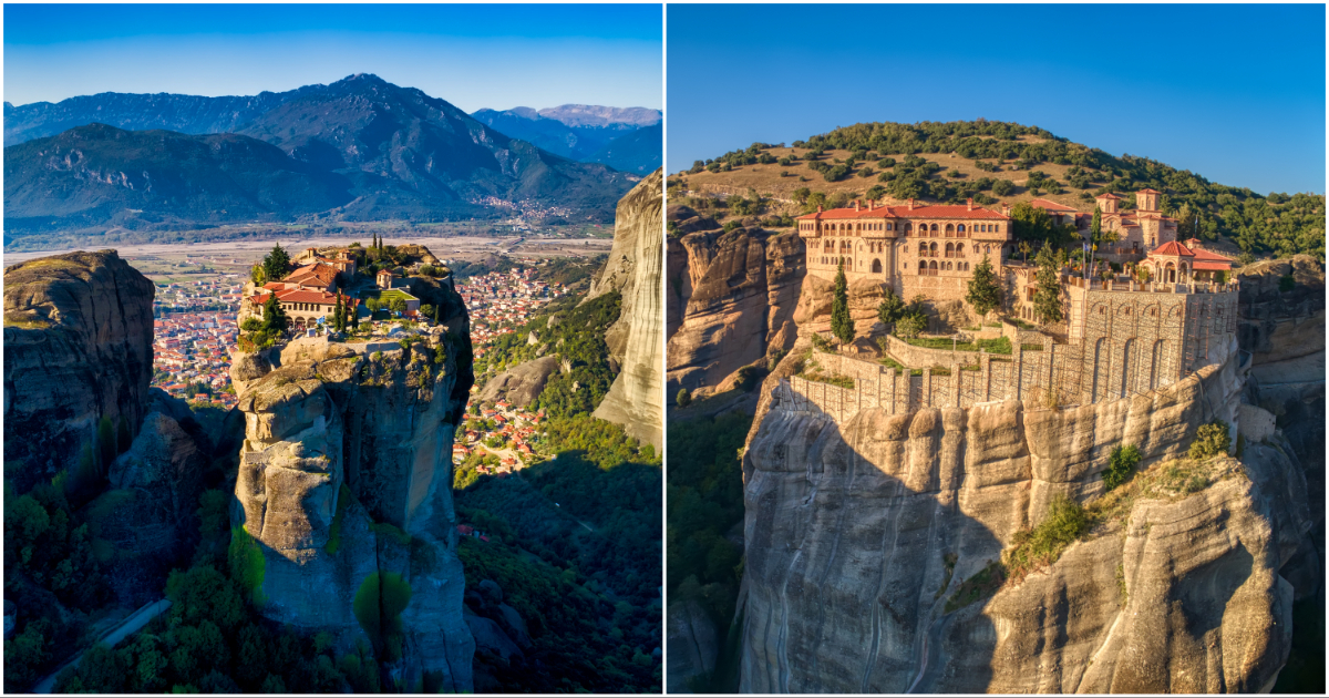 Lebdeće stijene: Impresivni grčki samostani na vrhu stijene koji čuvaju zanimljivu priču