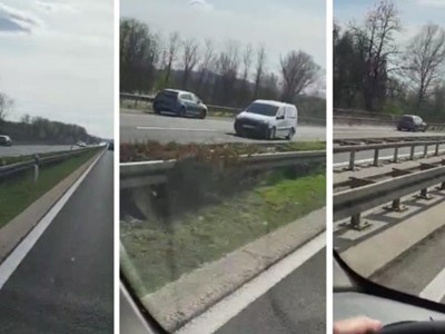 Pogledajte video luđaka koji vozi u suprotnom smjeru po autocesti Zagreb – Karlovac
