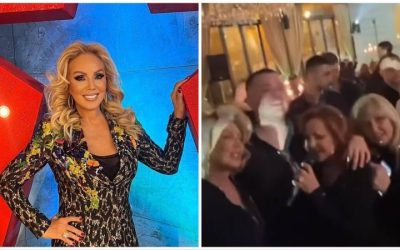 Lepa Brena raspojasala se na sinovoj rođendanskoj proslavi pa oduševila izazovnim plesom
