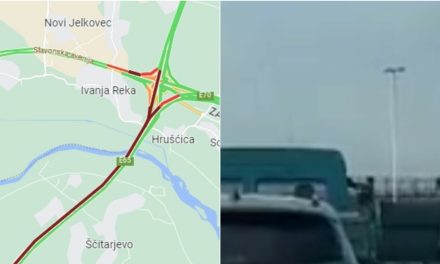 VIDEO Zagrepčani zapeli u prometu: Google Maps se zacrvenio, počele gužve zbog radova