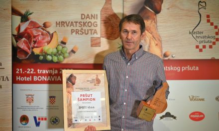 Dalmatinski pršut Smjeli šampion 9. Dana hrvatskog pršuta u Rijeci