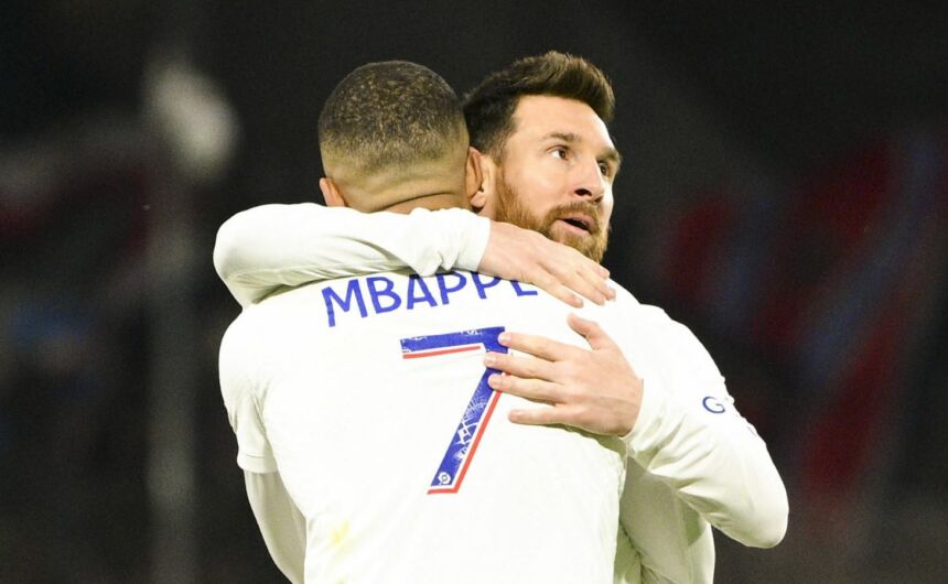 Dobitna kombinacija: Messi je 10. put asistirao Mbappéu, što ih čini pet najboljih lidera lige