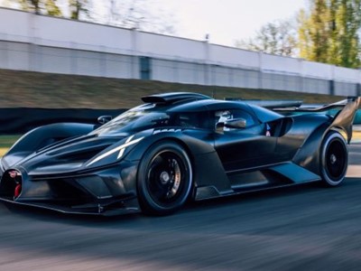 Ekstremni W16 Bugatti Bolide ušao je u fazu testiranja