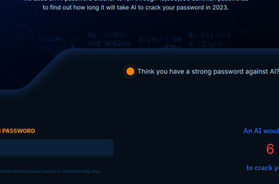 Provjerite koliko bi umjetnoj inteligenciji trebalo da vam probije lozinku
