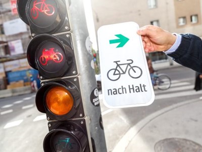 Biciklisti u Beču smiju skrenuti udesno i na crvenom svjetlu na semaforu