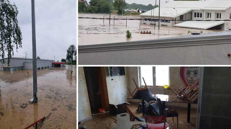 FOTO Katastrofa u Čačincima, vrtić i klub potopljeni: Kaotično je, tek treba vidjeti svu štetu