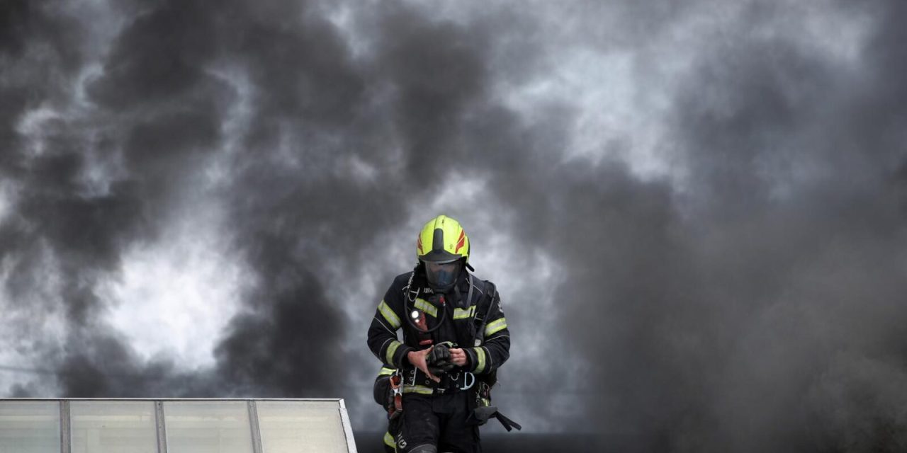 FOTO: Veliki požar u Zagrebu, nad gradom crni dim