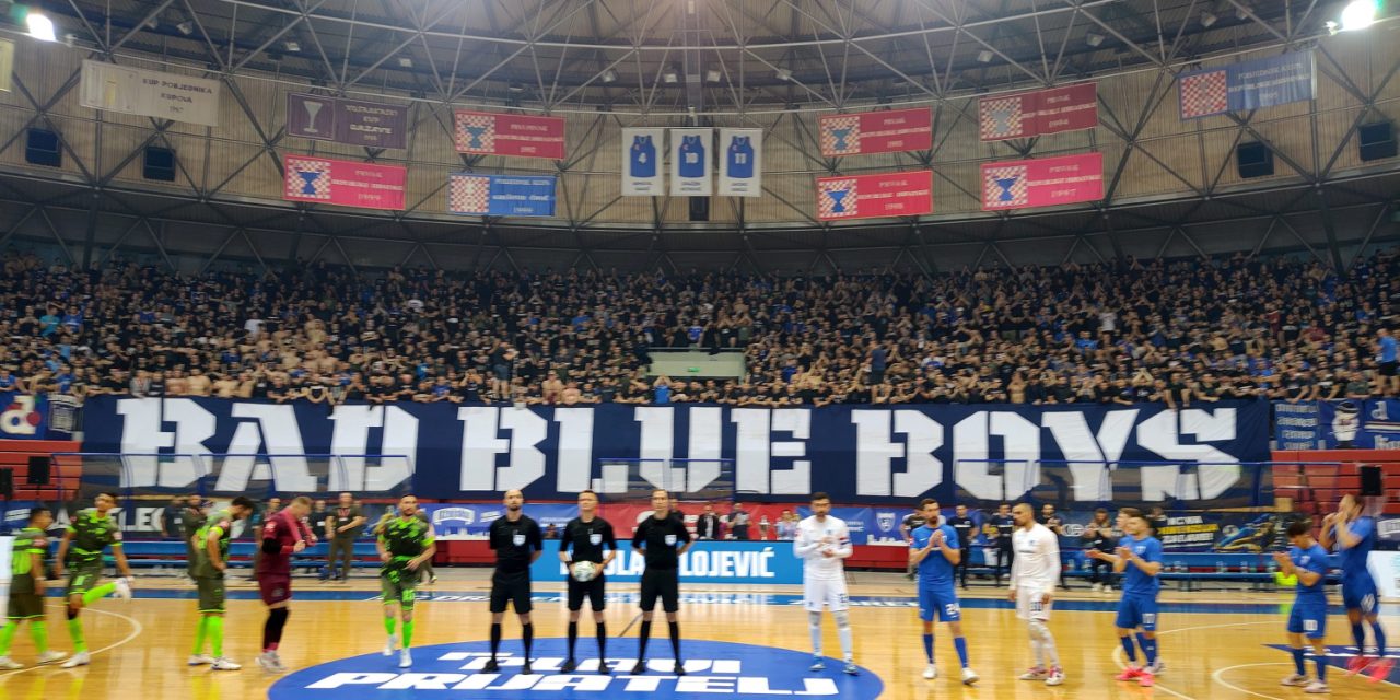 TOTALNA LUDNICA U CIBONI!  Futsal Dinamo slavi prvi povijesni naslov prvaka