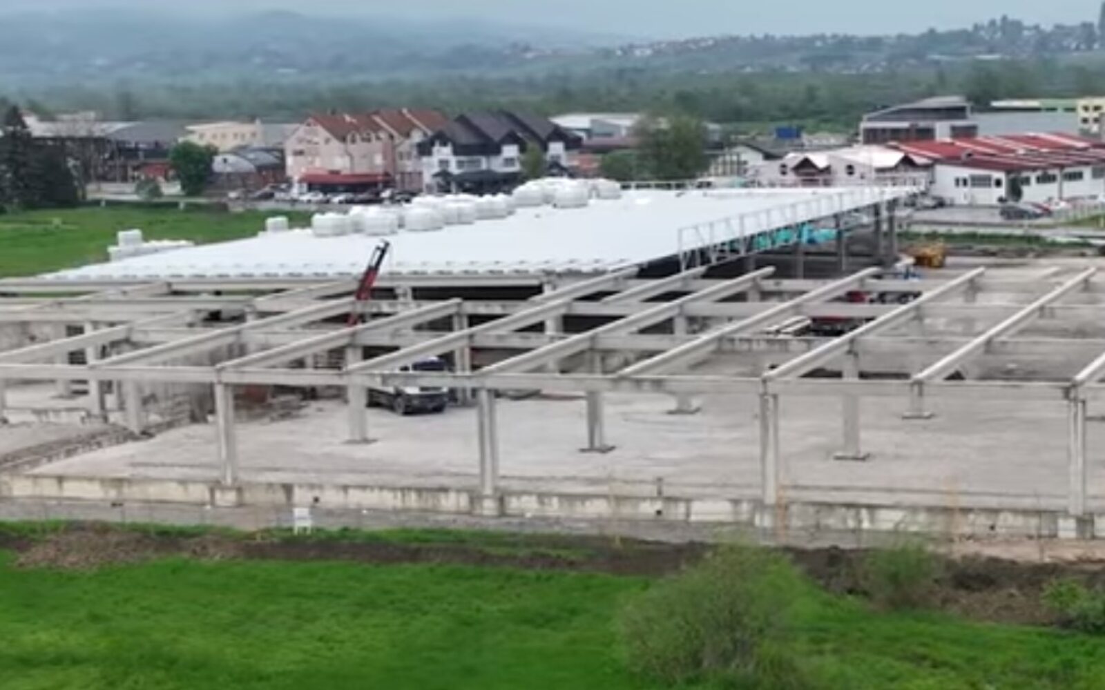 VIDEO: Niče novi veliki trgovački centar na gotovo 23.000 četvornih metara, pogledajte kako to izgleda iz zraka