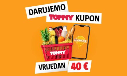 Zgrabi 24 Oranž!  Darujemo 40 € kupona za kupnju u Tommyu