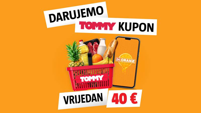 Zgrabi 24 Oranž!  Darujemo 40 € kupona za kupnju u Tommyu