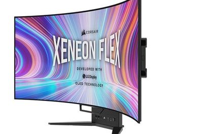 Gigantski savitljivi OLED gaming monitor Corsair Xeneon Flex ima ogromnu dijagonalu od 45 inča