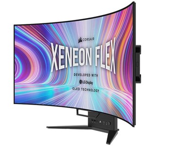 Gigantski savitljivi OLED gaming monitor Corsair Xeneon Flex ima ogromnu dijagonalu od 45 inča