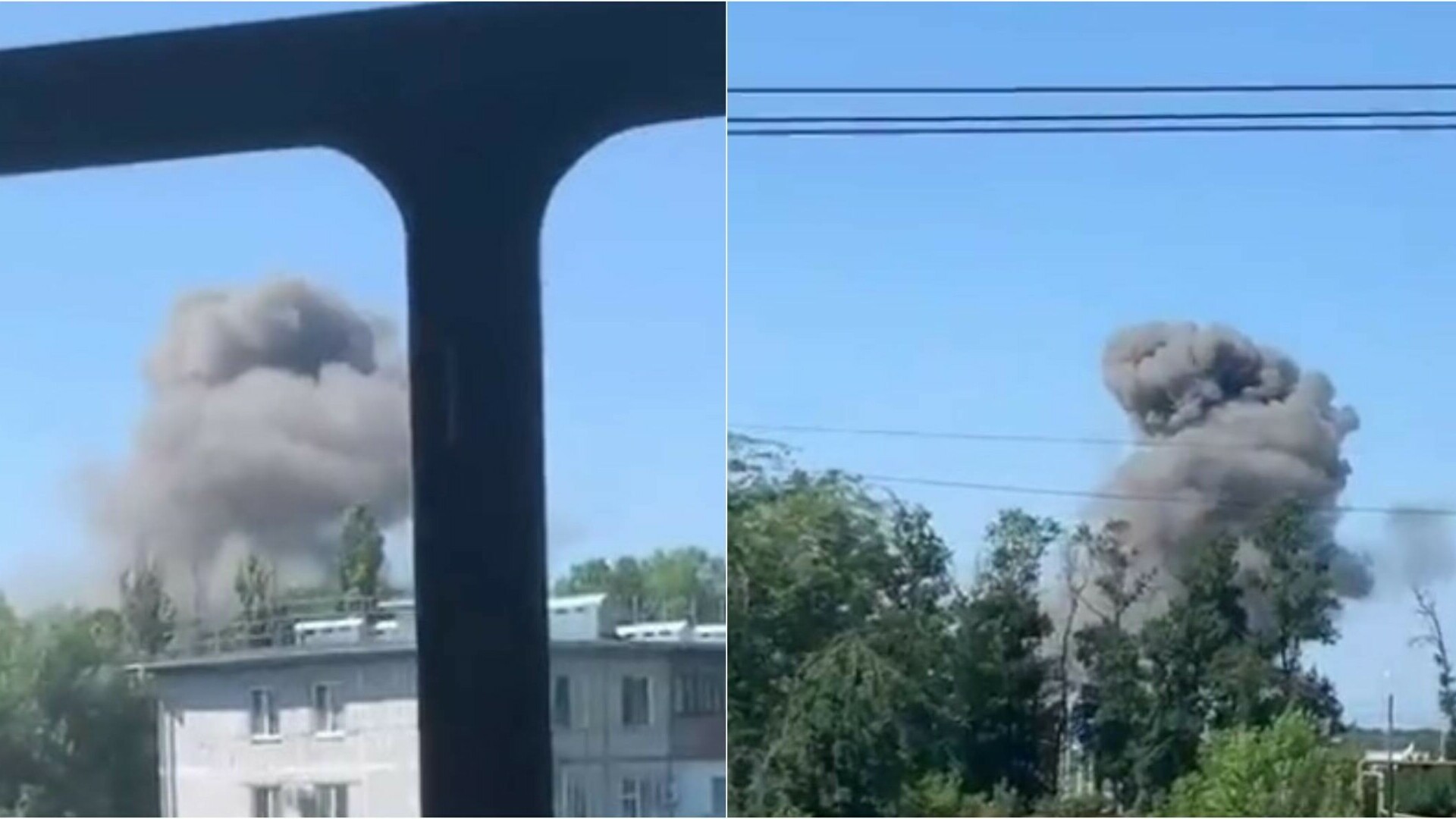 VIDEO Eksplozija kod zračne baze na jugu Rusije: Grad se nalazi u blizini nezakonito anektiranog Krima