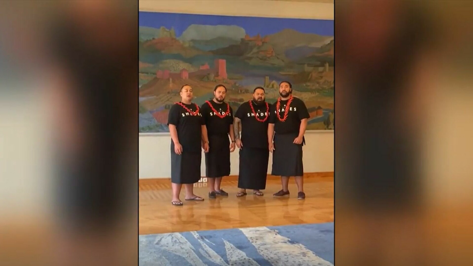 VIDEO Pogledajte kako su članovi maorske skupine Kapa haka na Pantovčaku otpjevali hrvatsku pjesmu