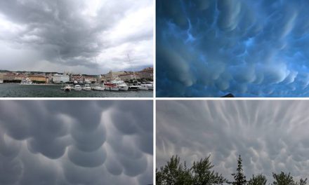 FOTO Pogledajte kako su jučer izgledali oblaci diljem zemlje.  Evo što nas danas očekuje