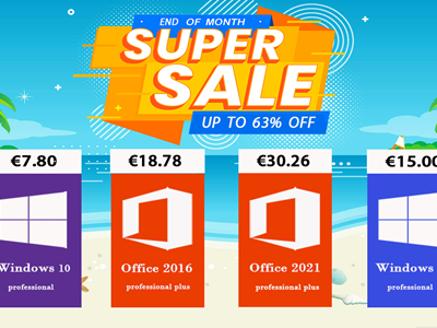 Kupite originalni Windows 10 Pro za 7,80 € ili kompletan Office 2016 Pro paket za 18,78 €