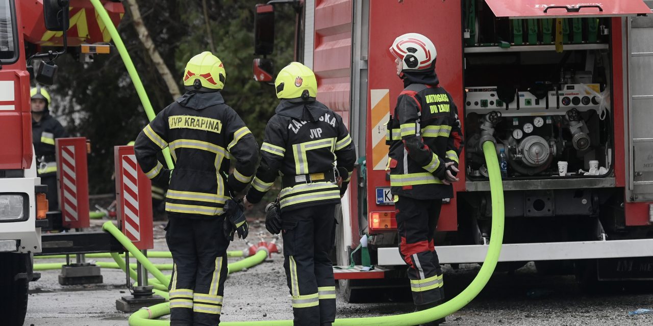 Strašan požar u Jastrebarskom: Izgorjela kuća bivšeg Dinamovca