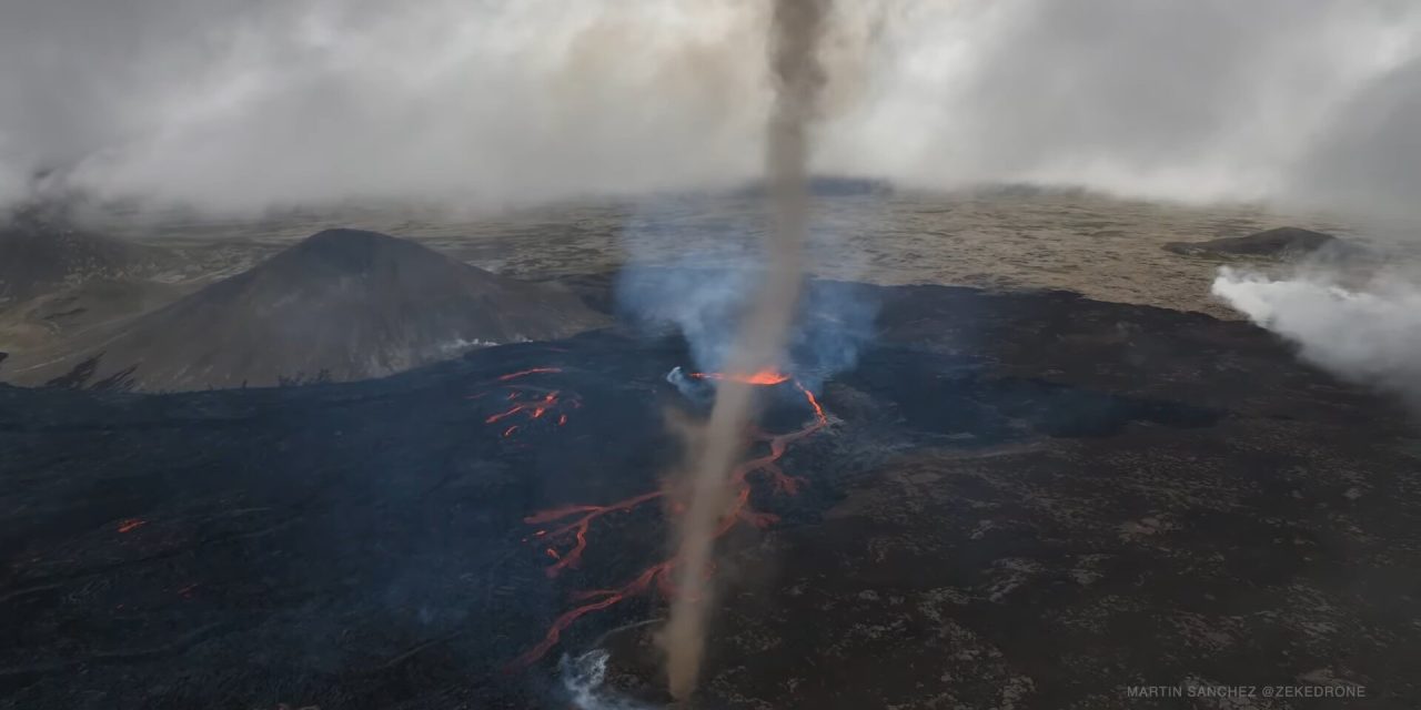 VIDEO Spektakularni prizori sa sjevera Europe: Erupcija vulkana stvorila