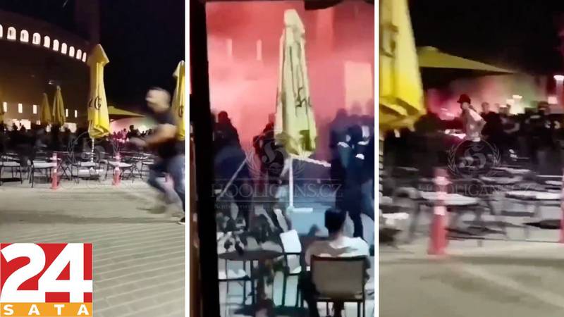 VIDEO Kruži snimka tučnjave navijača AEK-a i BBB-a u Ateni
