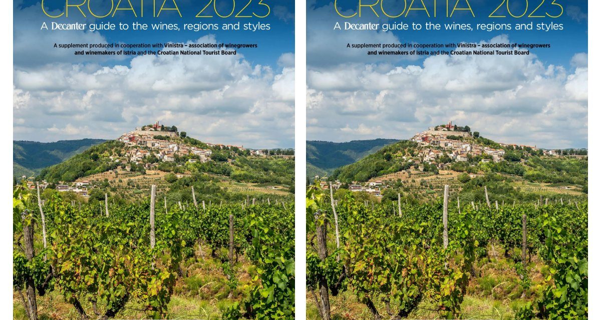 Najveći prilog o Hrvatskoj u Decanteru ikad, Istra ponovo u fokusu