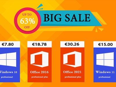Kupite Windows 10 za samo 7,80 € Office 2016 Pro za 18,78 € ili oboje zajedno za samo 22,35 €