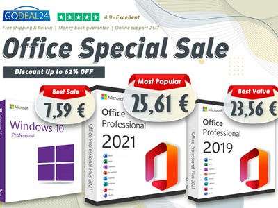 Trajna Microsoft Office licenca za Windows ili Mac samo 25,61 €
