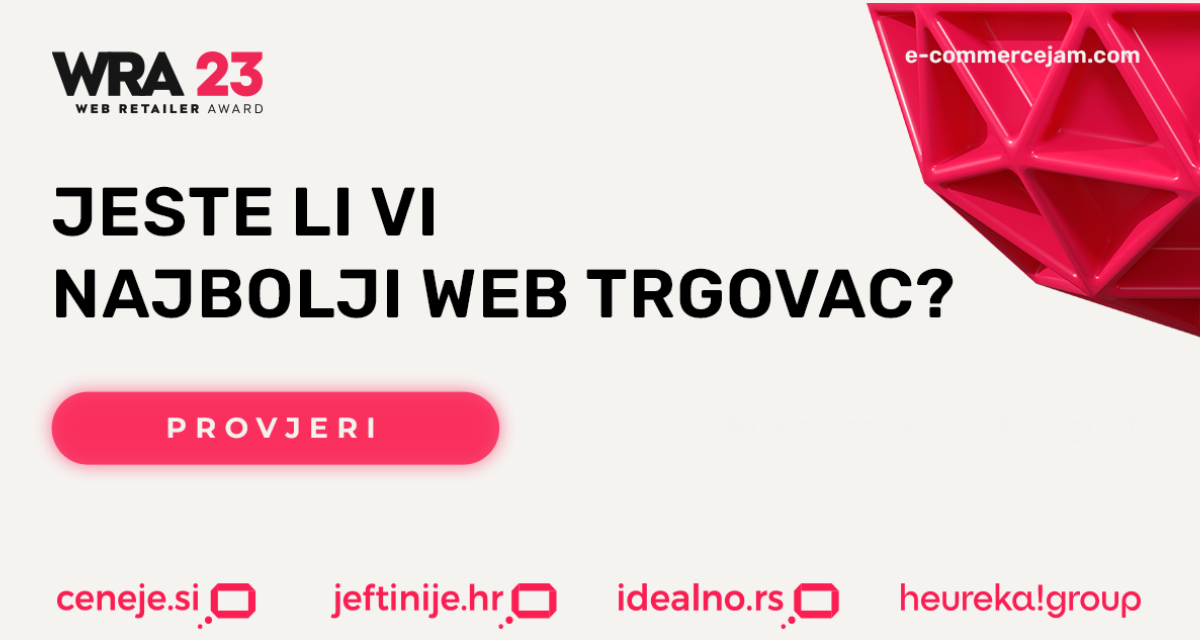 Kada se izvrsnost spoji s priznanjem: Web Retailer Award 2023!