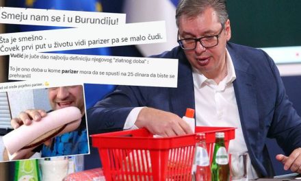 Društvene mreže sprdaju se s ‘Parizerkom’ Vučićem: Ljudi, smiju nam se i u Burundiju…