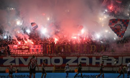 (FOTO) Torcida poslala poruku sa sjevera: ‘Mafijaška ste nogometna birokracija’