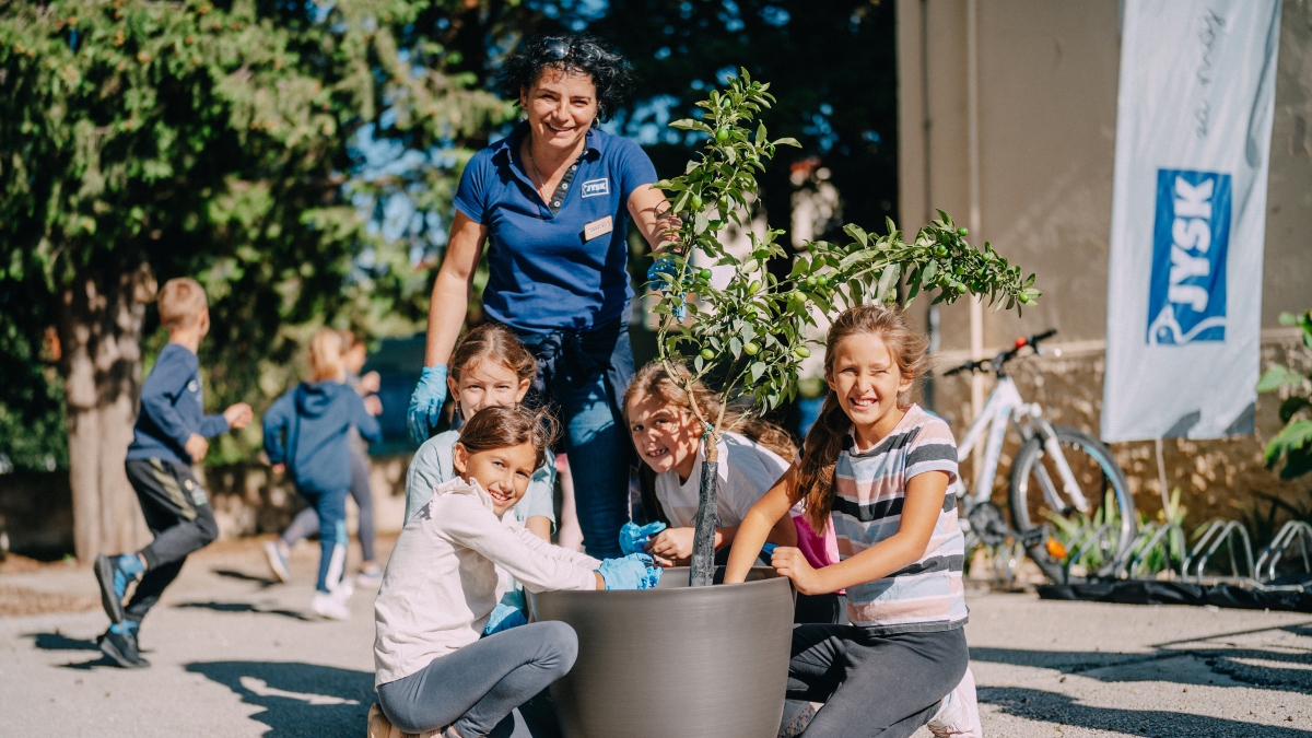 JYSK za moj zeleni grad: Područna škola Drage dobila zelenu oazu
