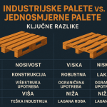 Industrijske ili jednokratne palete – ključna odluka u izvozu robe